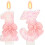 Pink Bow Number 13 Cake Candle, 8 cm 1