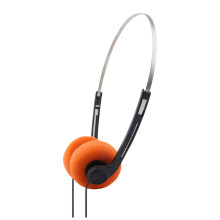 3,5 mm bedrade koptelefoon met vintage verstelbare hoofdband