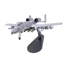 1/100 Scale Alloy Aviation USA A-10 Attack Plane Fighter Model Diecast Plane for