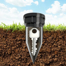Sprinkler Key Hider Realistic Outdoor Garden Courtyard Lawn Waterproof Key Easy To Insert Underground Waterproof Corrosion Resistant