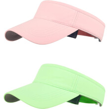 Sun Visor Hat Breathable Visors Sport Golf Visor Adjustable Velcro Sun Cap UV Performance Hats for Women Men