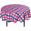 Checkered Round Tablecloth 60 Inch – Waterproof Polyester 1