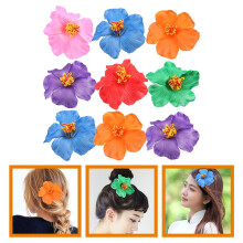 Flower Hair Clips Set Women Assorted Colors 9pcs