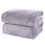 2 Pack Microfiber Bath Towels 27x55 in Grey 1