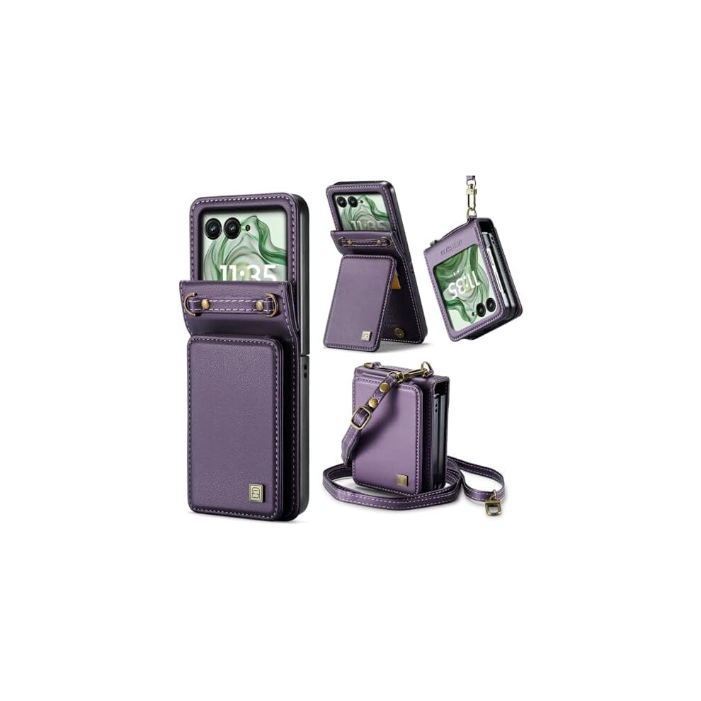 Pu Leather Flip Wallet Case For Motorola Razr 2024/2025 9058772248701