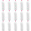 Hvite ABS-klemflasker 60 ml (15-pakning) 1