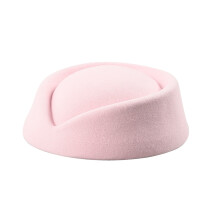 Trendi Fascinator Base gyapjú hostess kalap, kalapkészítés Custom39Designs és eseményekhez, rózsaszín, egy méret