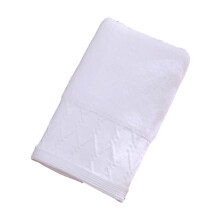 Thickened Adult Face Towel - 100% Long-Staple Cotton, Ultra Absorbent & Soft Washcloth for Bathroom, Durable & Breathable, Bullet White