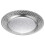 Stainless Steel Round Dinner Plates with Hammered Texture 1