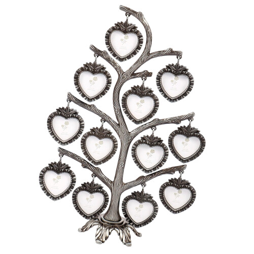 Family Tree Picture Frame Wooden Table Decor12pcs