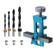 3-in-1 Cabinet Door Positioner Tool, Adjustable for Wall & Base Cabinets, Compatible with Standard Mounting Systems