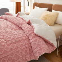 Plaid en peau d'agneau double épaisseur douce, lavable et confortable, idéal pour le canapé ou le lit, couverture d'hiver légère pour toutes les