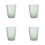 Set van 4 onbreekbare acryl drinkglazen van 350 ml. 1
