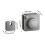 Étendoir à linge rétractable portable blanc mural 2