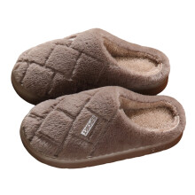 Pantoffels voor dames, Pantoffels voor dames en heren, comfortabele dikke zool, zachte, pluizige, warme slippers voor wintercomfort, Damespantoffels,
