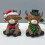 Koebeeldje van hars, kerstster, kerstboom, snoepstokkabouter 5