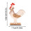 Wooden Walking Chicken Decor Set – Farm Theme Easter 3