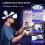 ROCKROK Adjustable Head Strap Headband for PS VR2 Headset Comfort Straps Replacement 7