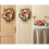 Artificial Floral Wreath with Mixed Silk Flowers and 4