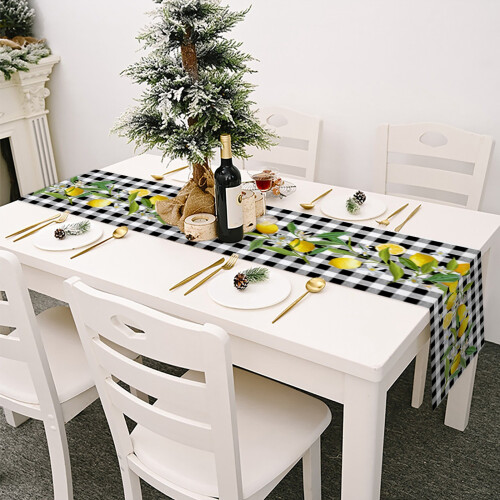 Small Fresh Table Flag Spring And Summer Flower Linen Print Tablecloth 3 2
