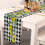 Small Fresh Table Flag Spring And Summer Flower Linen Print Tablecloth 3 5