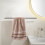 Toalha de algodão grossa, macia e absorvente, 33 x 70 cm (13 x 27,5 polegadas). 5