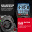 Digital Multimeter 4000 Counts, Auto, Multi-Function, Anti-Burn 12