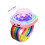 USB Mini Armbånd Discokulelys Barneleke 400mAh til Dansefest (Rosa) 3