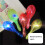 10x LED Color-Changing Maracas, 6 Flash Modes, 6 inch 5