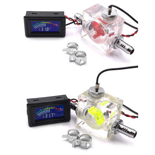 LED con 2 barre per raffreddamento a liquido, accessori per computer. 2