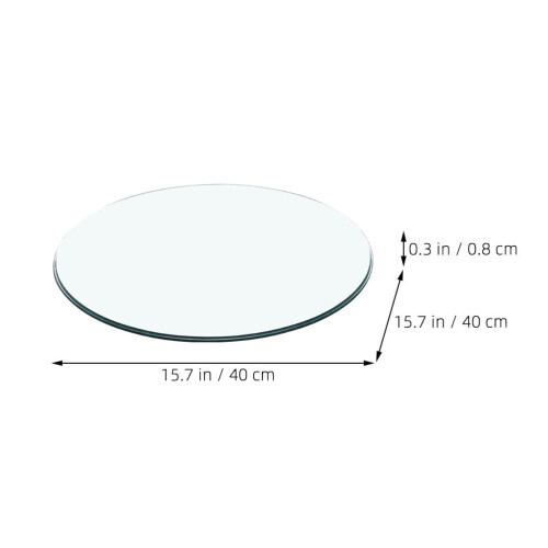 Barr Tábla Gloine Tempered Babhta 40cm 1