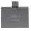 USB-C till dubbel USB 3.0-adapter 10 Gbps data och laddning 7
