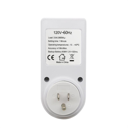 Electronic Digital Timer Switch Socket EU/UK/US/AUPlug 24 Hour Cyclic Kitchen Timer Outlet Programmable Timing Socket 2