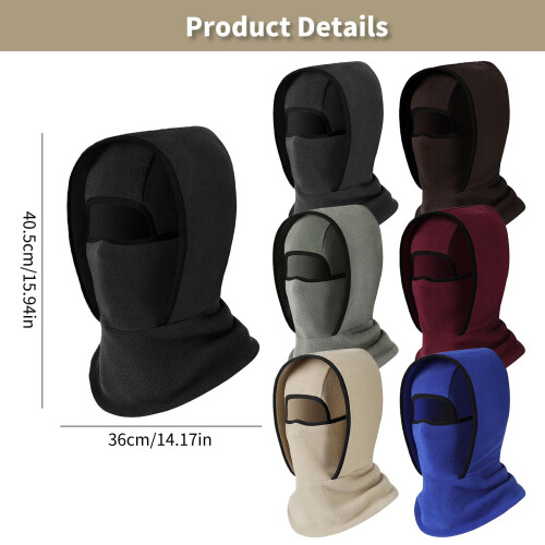 Μάσκα Χειμερινού Σκι Balaclava για Άνδρες & Γυναίκες, Αντιανεμικό κάλυμμα προσώπου 2