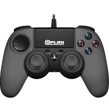 Playstation 4 @Play - Wired Compact Controller - Grey Boxed, PS4 - Refurbished