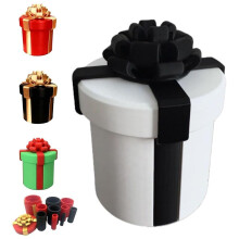 Caja de broma con tornillos anidados de 10 capas – Rompecabezas reutilizable de regalo