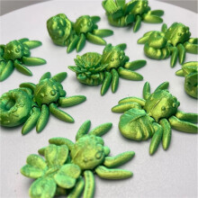 10 τεμάχια 3D ρητίνη αράχνης Cabochons με επίπεδη πλάτη