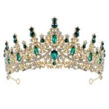 Elegant Crystal Rhinestone Crown Headband for Women – Sparkling Tiara for Wedding, Party, Cosplay, Prom, Halloween; Adjustable Princess Crown