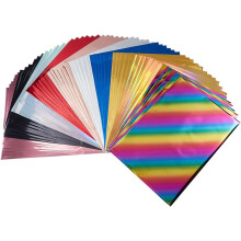 50 Sheets Transfer Foil Paper A 4 Toner Foil Hot Foil Stamping Papers Toner Foil Paper for Cards Making