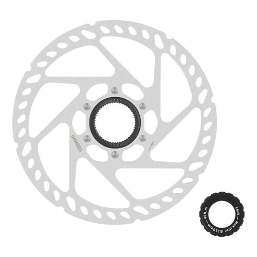 Skivebremseskive til cykel – 140 mm til 203 mm centerlås