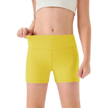 Girls Athletic Shorts High Waisted Yoga Dance Biker Shorts Comfy Gymnastics Shorts