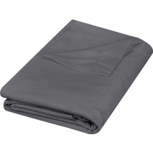Szürke Twin XL lapos lepedő – puha, kefélt mikroszálas