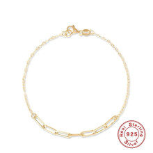 925 Sterling Silver Birthstone Charm Bracelet for Women