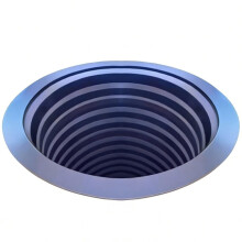 3D Optische Illusie Tapijt 40x40cm Antislip Polyester