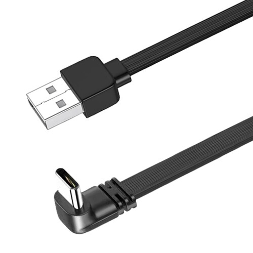 Καλώδιο γρήγορης φόρτισης USB-C σε USB-C 65W 90 μοιρών