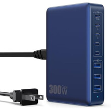 ZCUSB300W8-poorts GaN USB-C-laadstation