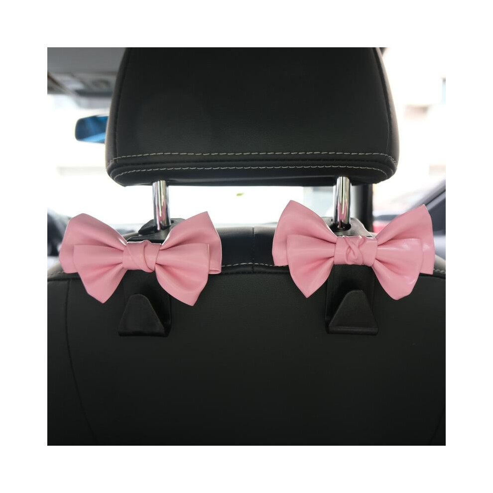 Bowknot Design Car Seat Back Hook (1 Pair), Multifunctional Seat Back Hook, Car Interior Accessories For Car Stowing & Tidying, Car Seat Organizer 9083649274873