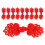 10 Red Chinese Knot Buttons for Sewing 1