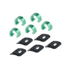 Lightweight Strong Mountain Bike Hose Guide Clamp Seat Tool Easy installs Modest Brake Shifter Hoses Guide Clamp