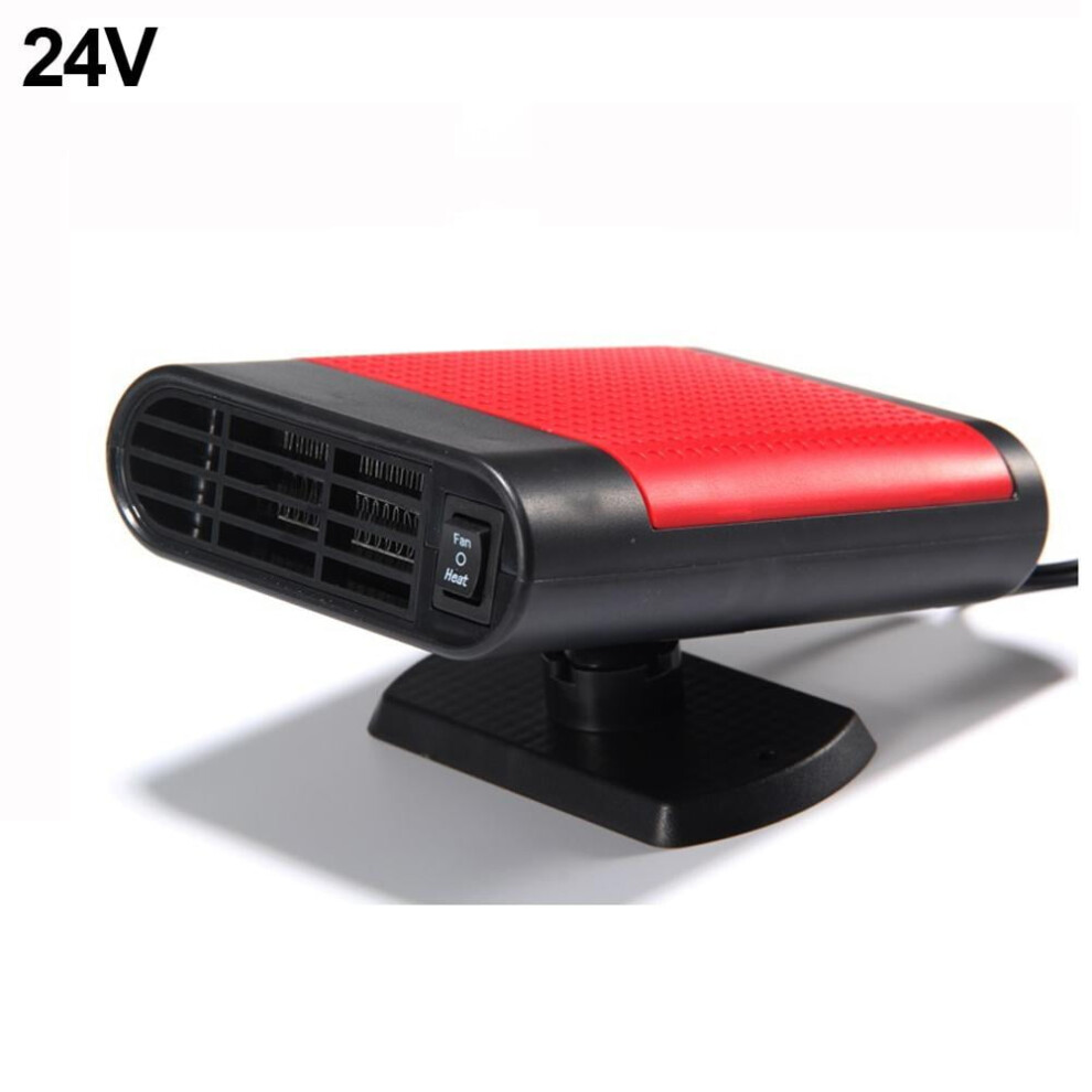 24V 200W Car Heater Fan Windshield Defogging Demister Defroster F7b2 B6 Black/Red 9083649274958